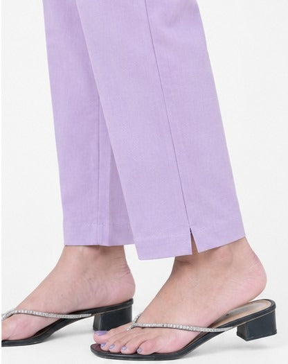 WOMEN LILAC AIRY LINEN PANT