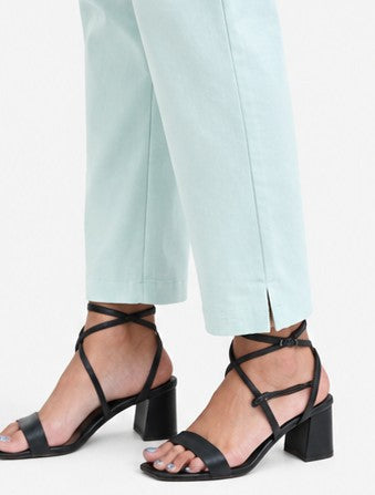 WOMEN MINT GREEN AIRY LINEN PANT