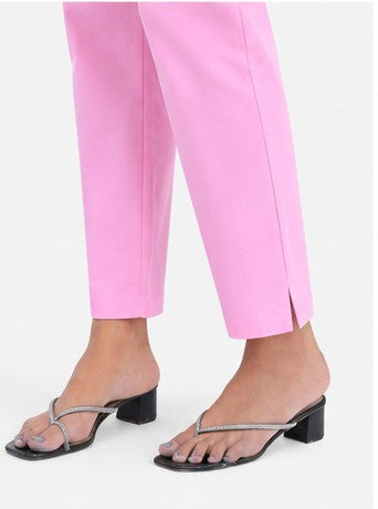 WOMEN ROSE PINK AIRY LINEN PANT